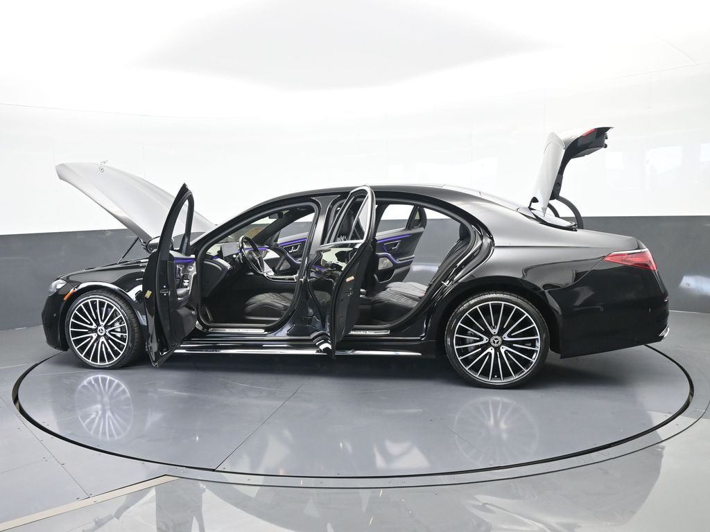Used 2022 Onyx Black/Mojave Silver Mercedes-Benz S 580 image 90