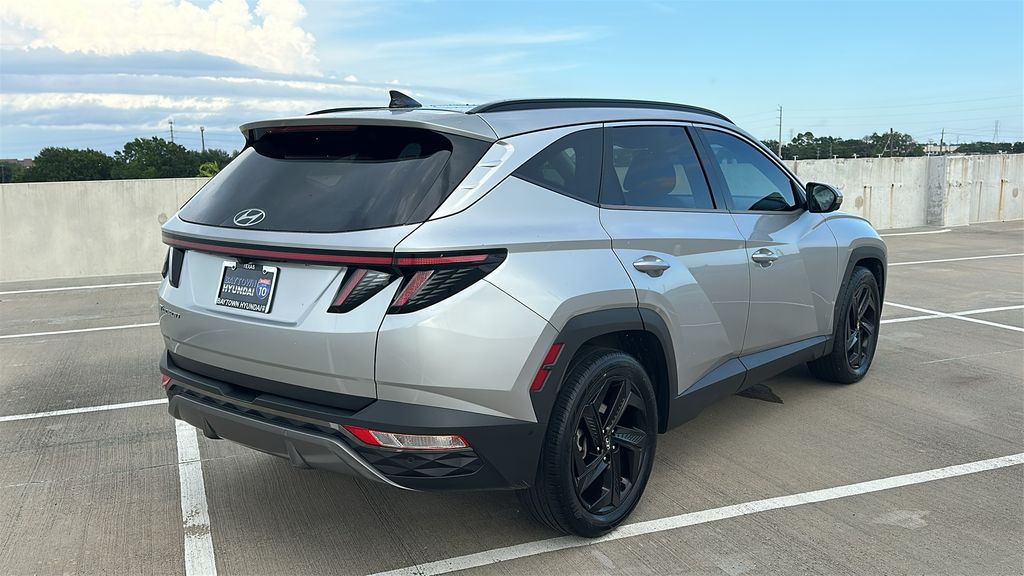2022 Hyundai Tucson Limited Silver at Classic Elite Chevrolet Sugar Land