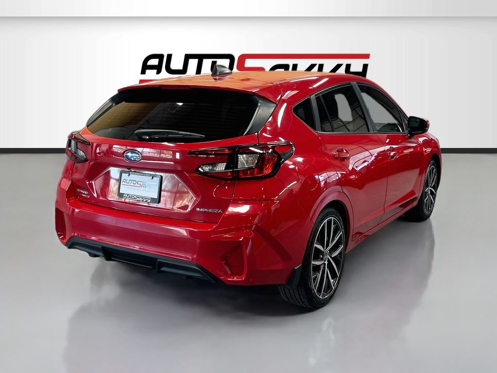 Used 2025 Pure Red Subaru Sport image 7