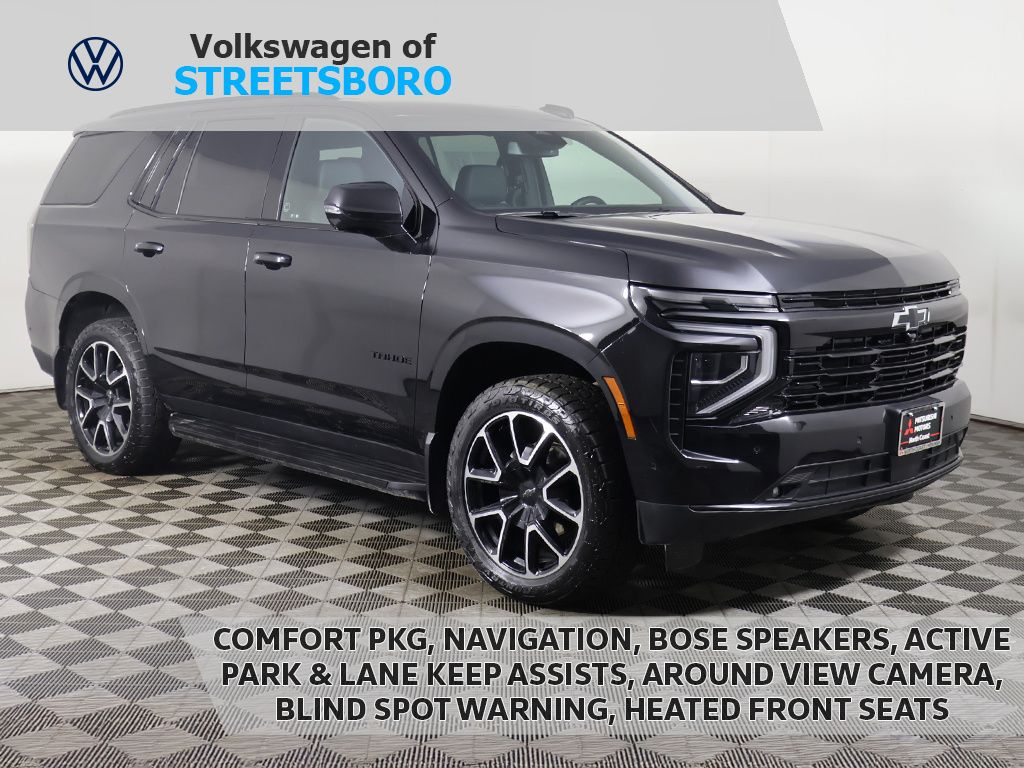 Black 2025 Chevrolet Tahoe SUV / Crossover Four-Wheel Drive