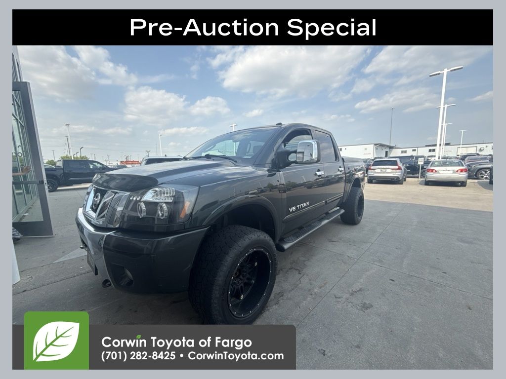 Timberline Metallic 2008 Nissan Titan Pickup Truck Four-Wheel Drive 5-Speed Automatic