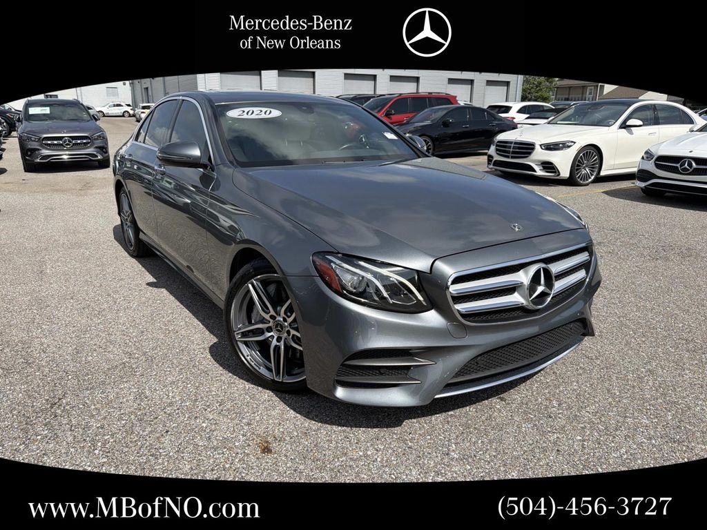 Selenite Gray Metallic 2020 Mercedes-Benz E-Class E 450 4MATIC AWD Sedan All-Wheel Drive 9-Speed Automatic
