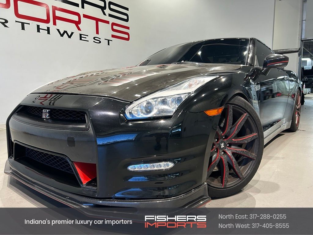 Jet Black Pearl 2014 Nissan GT-R Premium Coupe All-Wheel Drive 6-Speed Automatic