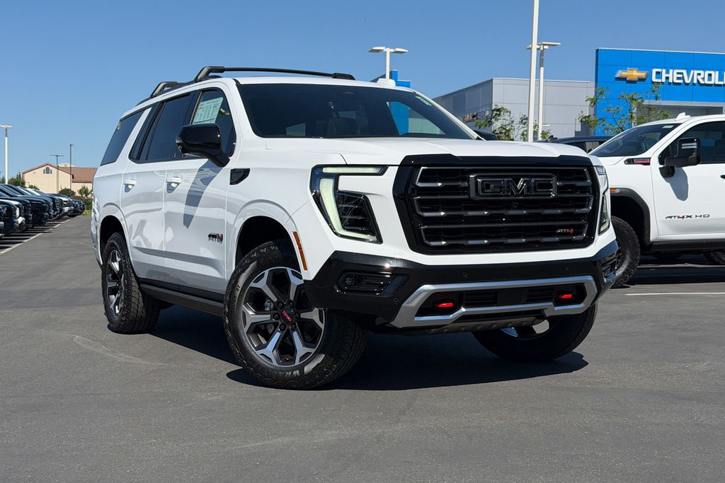 Summit White 2026 GMC Yukon AT4 Ultimate 4WD SUV / Crossover Four-Wheel Drive