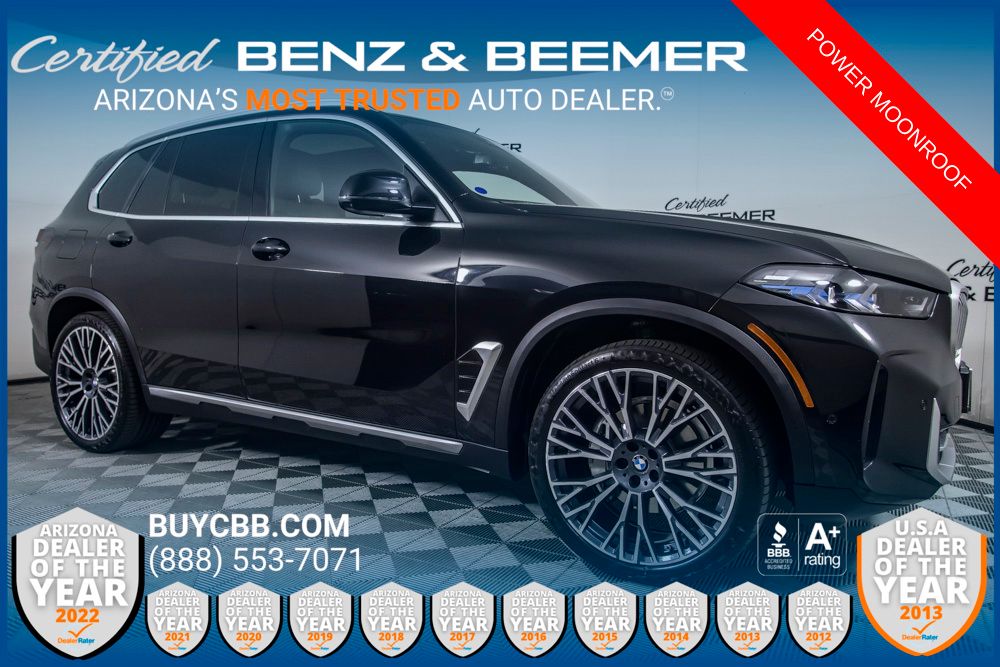 Black Sapphire Metallic 2025 BMW X5 xDrive40i AWD SUV / Crossover All-Wheel Drive 8-Speed Automatic