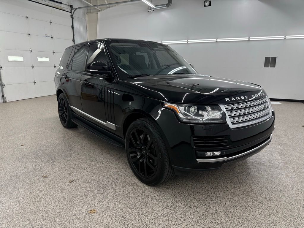 Black 2013 Land Rover Range Rover HSE 4WD SUV / Crossover Four-Wheel Drive 8-Speed Automatic