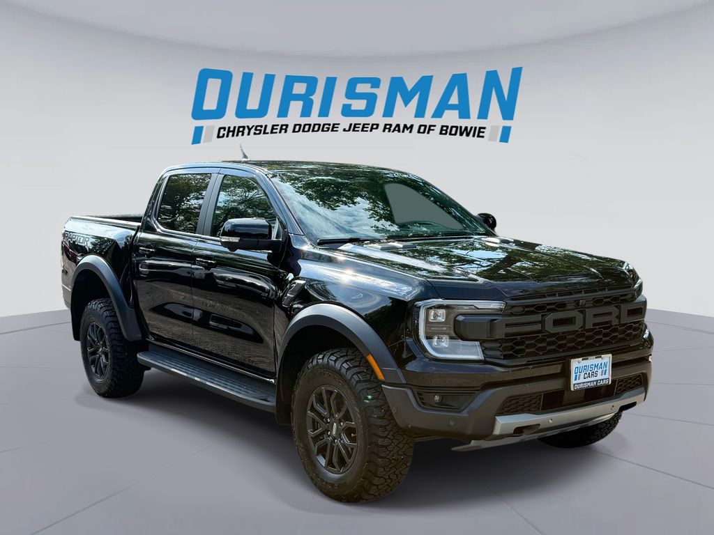 Shadow Black 2024 Ford Ranger Pickup Truck Four-Wheel Drive Automatic
