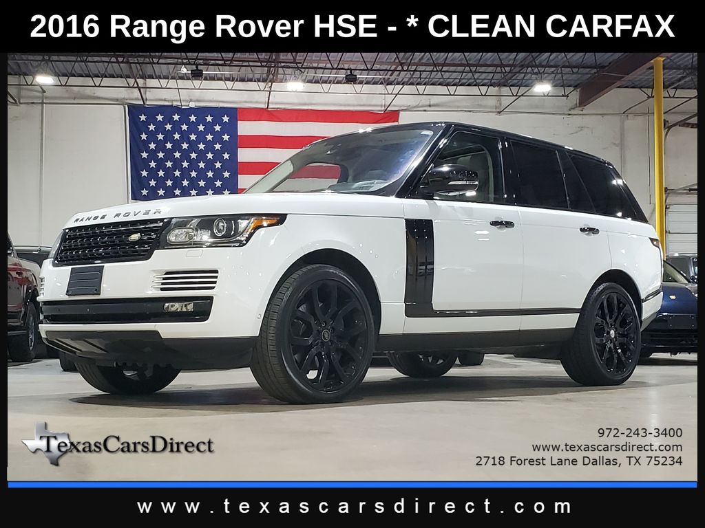 2016 Land Rover Range Rover V6 HSE 4WD