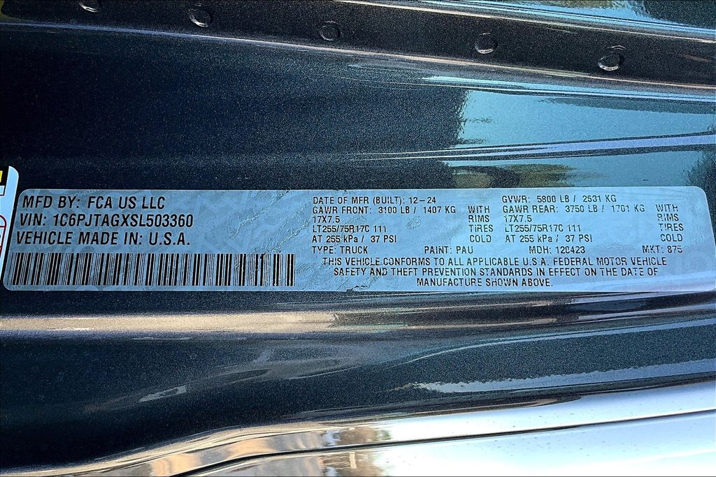 2025 Jeep Gladiator Sport Gray at Texan Dodge Chrysler Jeep Ram