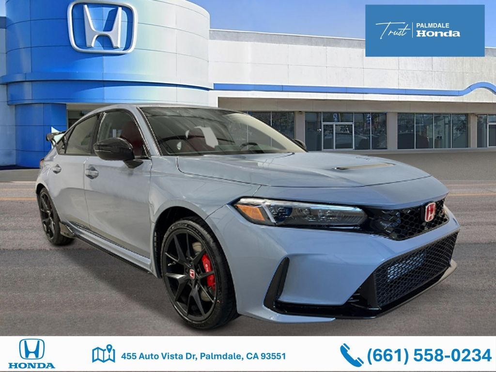 Sonic Gray Pearl 2026 Honda Civic Type R FWD Hatchback Front-Wheel Drive 6-Speed Manual