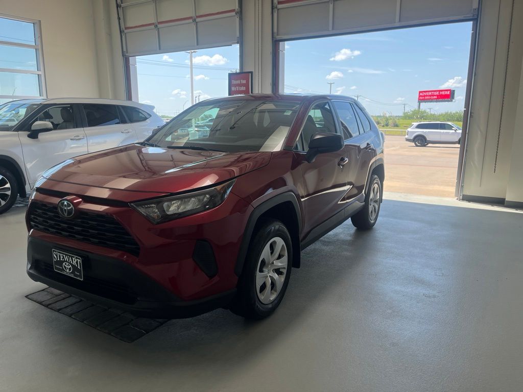 Pearl 2022 Toyota RAV4 SUV / Crossover Front-Wheel Drive 8-Speed Automatic