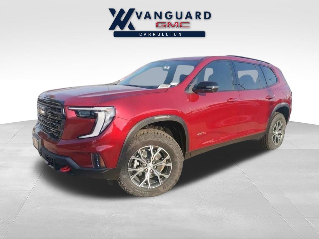 Volcanic Red Tintcoat 2026 GMC Acadia SUV / Crossover Four-Wheel Drive 8-Speed Automatic