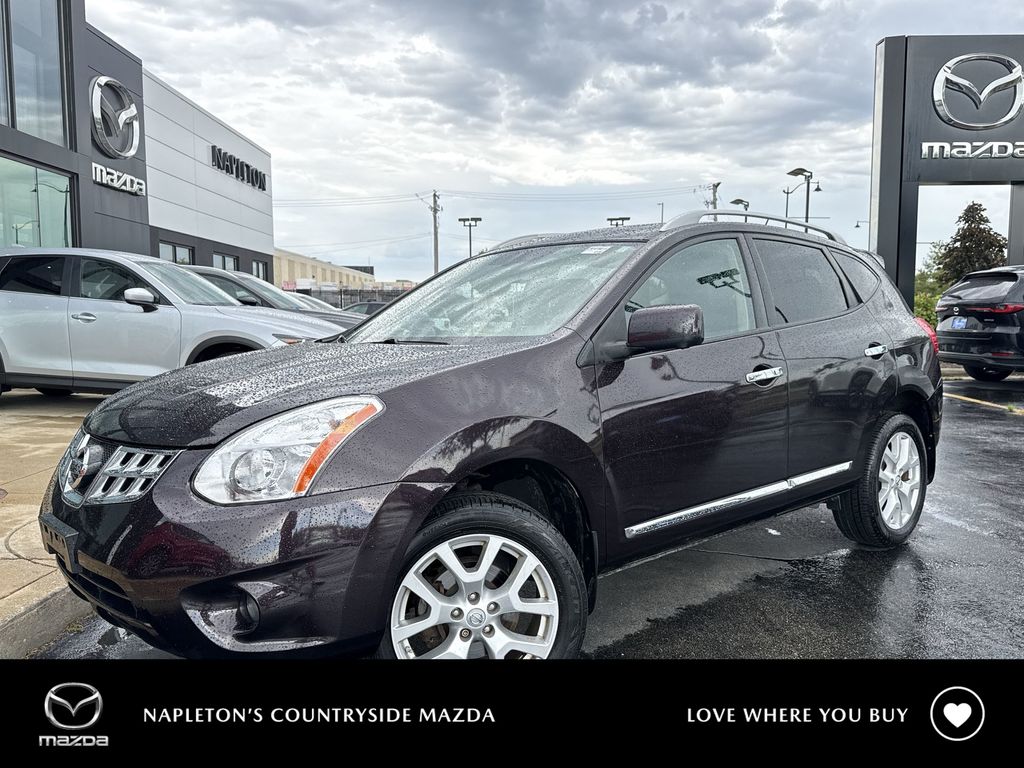 Black Amethyst Metallic 2013 Nissan Rogue SUV / Crossover All-Wheel Drive Continuously Variable Transmission