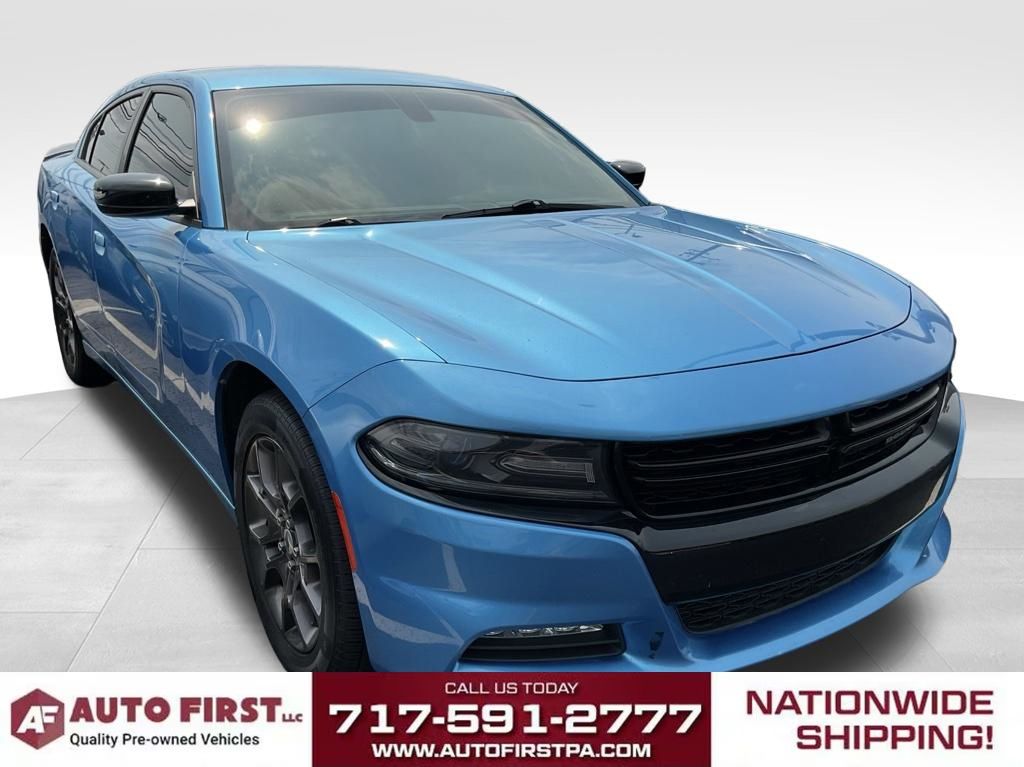 B5 Blue Pearlcoat 2018 Dodge Charger Sedan All-Wheel Drive 8-Speed Automatic