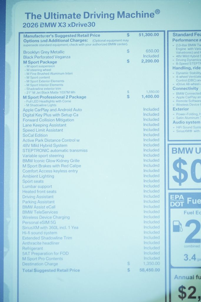 Thumbnail: 2026 BMW X3 - 8