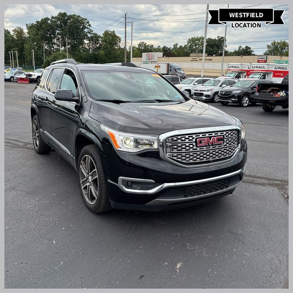 Black (Ebony Twilight Metallic) 2018 GMC Acadia SUV / Crossover Four-Wheel Drive 6-Speed Automatic