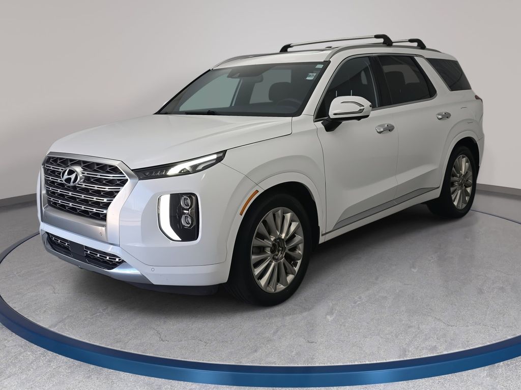 Hyper White 2020 Hyundai Palisade Limited AWD SUV / Crossover All-Wheel Drive 8-Speed Automatic