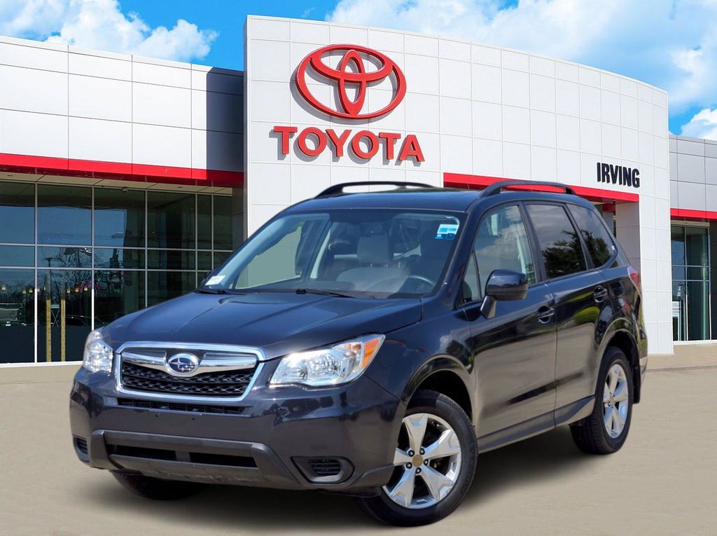 Dark Gray Metallic 2015 Subaru Forester SUV / Crossover All-Wheel Drive Continuously Variable Transmission