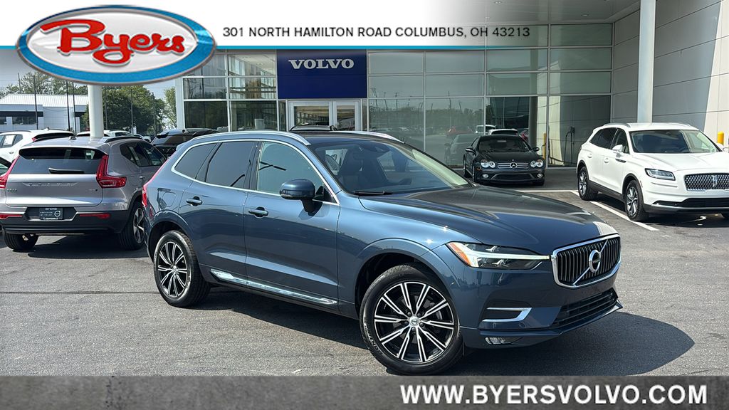 Denim Blue Metallic 2021 Volvo XC60 SUV / Crossover All-Wheel Drive Automatic