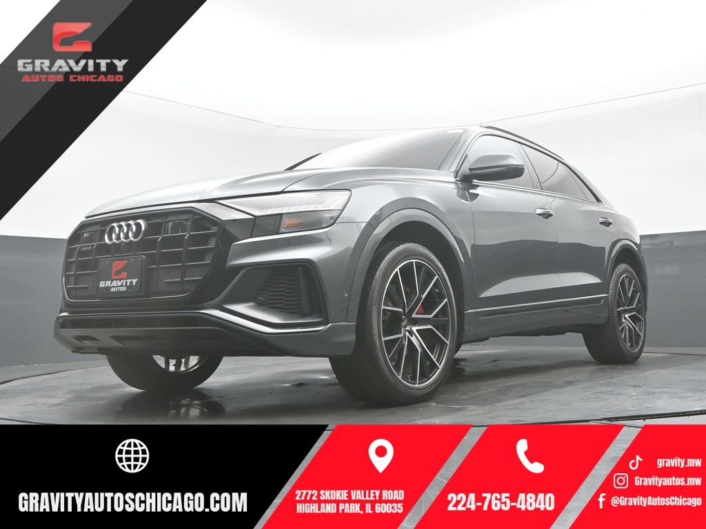 Daytona Gray Pearl Effect 2023 Audi Q8 SUV / Crossover All-Wheel Drive 8-Speed Automatic