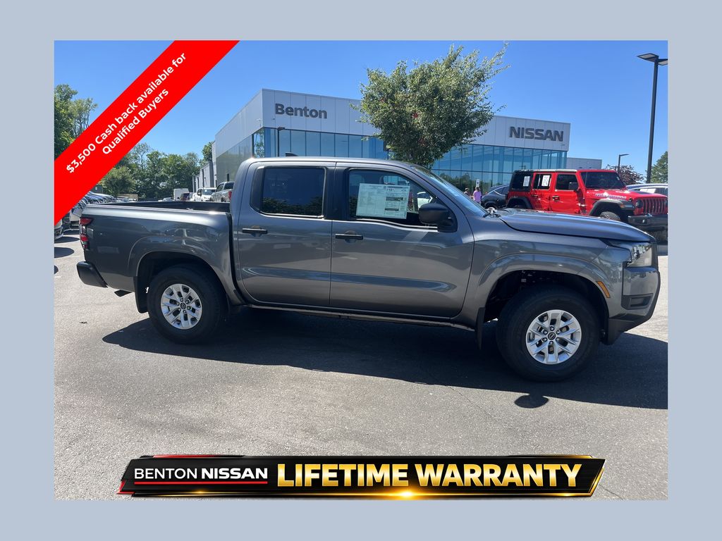 Gray (Gun Metallic) 2026 Nissan Frontier Pickup Truck Four-Wheel Drive 9-Speed Automatic Overdrive