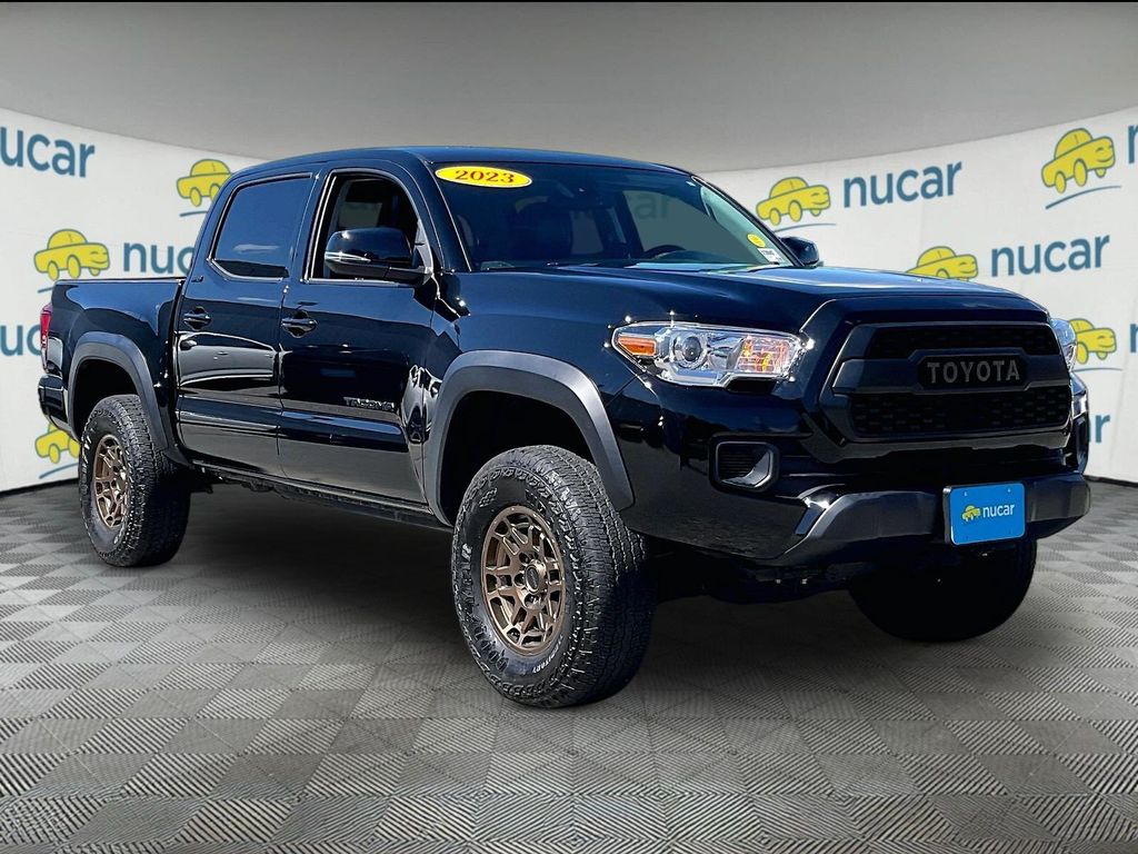 Black 2023 Toyota Tacoma Pickup Truck Four-Wheel Drive 6-Speed Automatic