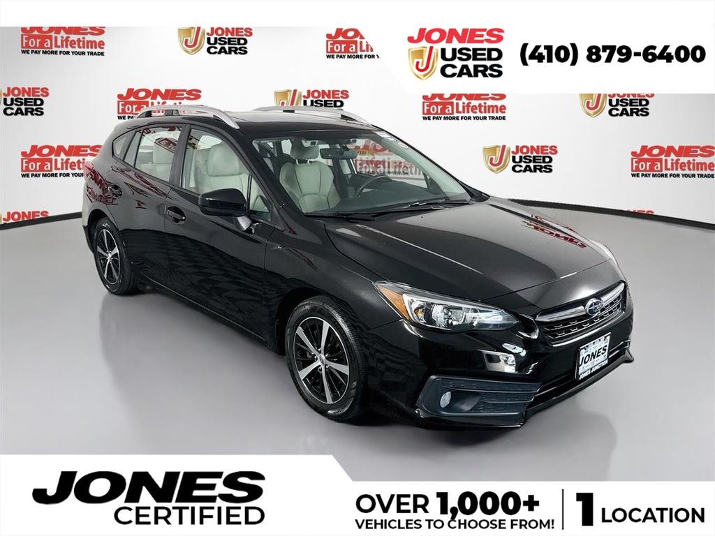 Crystal Black Silica 2022 Subaru Impreza Wagon All-Wheel Drive Continuously Variable Transmission