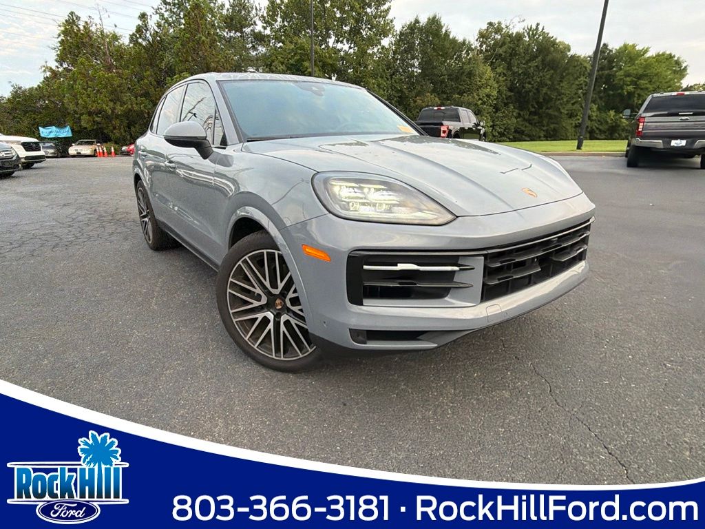 Quartzite Gray Metallic 2025 Porsche Cayenne SUV / Crossover All-Wheel Drive 8-Speed Automatic