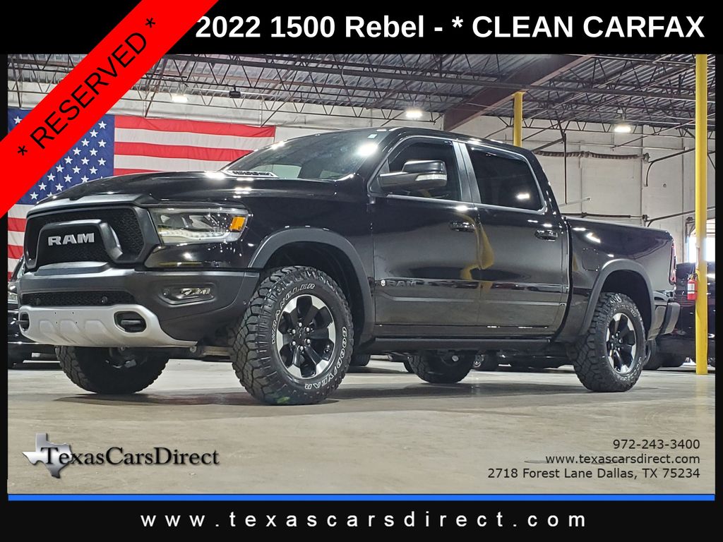 2022 RAM 1500 Rebel Crew Cab 4WD