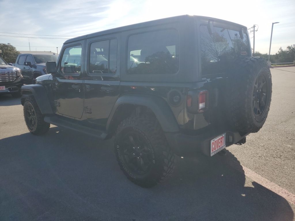 Used Car 2022 Jeep Wrangler  Unlimited Willys For Sale Under $30,000 In Austin, Texas