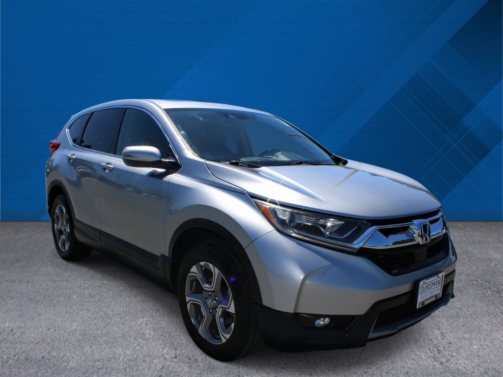 Gray (Modern Steel Metallic) 2017 Honda CR-V EX-L AWD SUV / Crossover All-Wheel Drive Continuously Variable Transmission