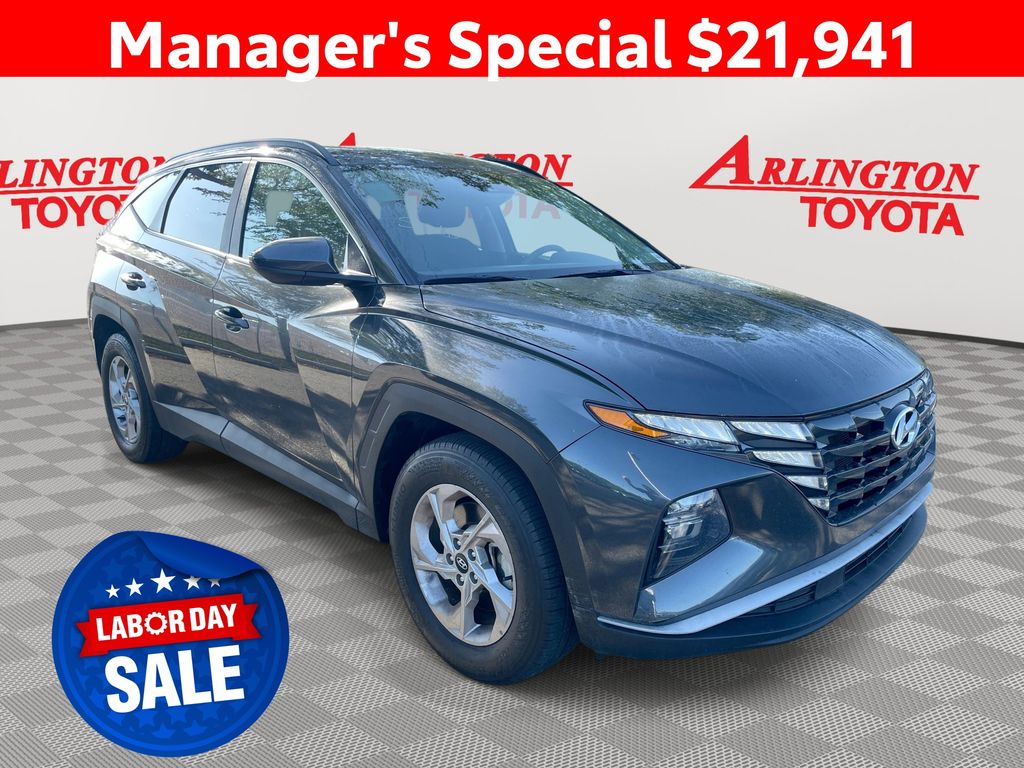 Dark Gray Metallic 2024 Hyundai Tucson SUV / Crossover Front-Wheel Drive 8-Speed Automatic
