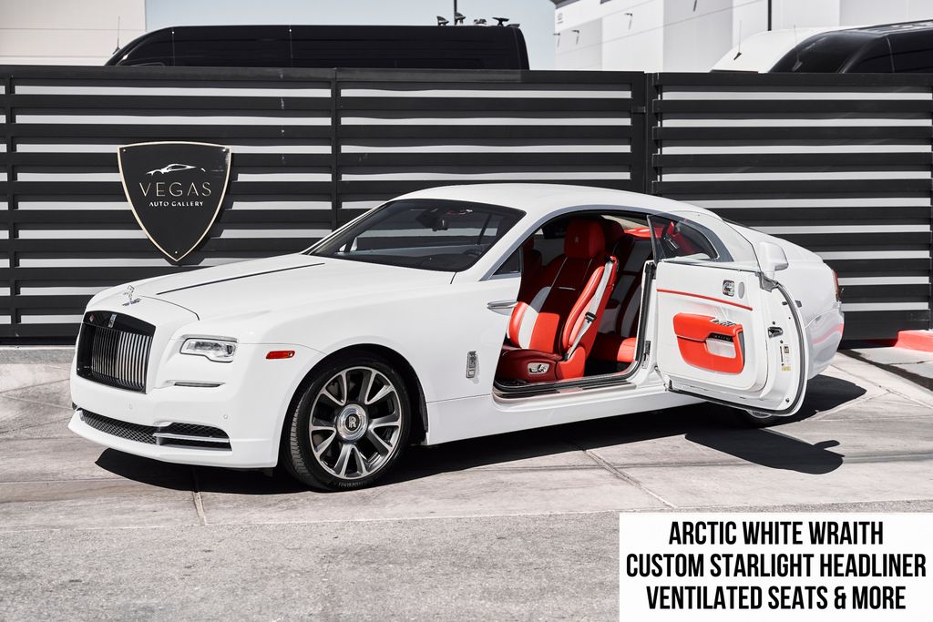 Arctic White 2020 Rolls-Royce Wraith RWD Coupe Rear-Wheel Drive 8-Speed Automatic
