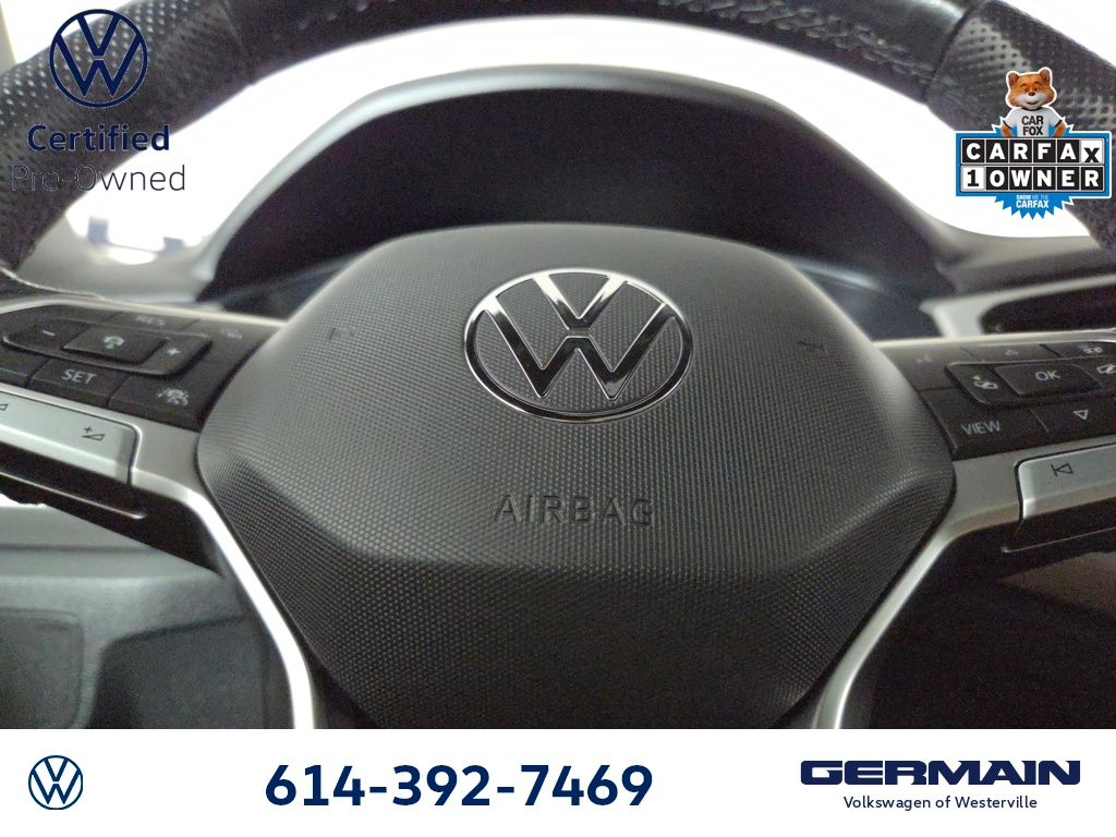 Certified Used 2023 Blue Volkswagen 2.0T SEL R-Line image 20