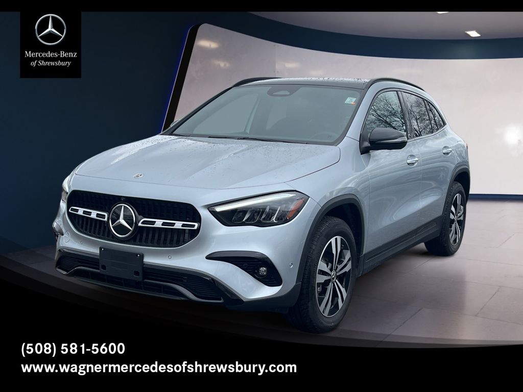 Cirrus Silver Metallic 2026 Mercedes-Benz GLA 250 4MATIC SUV / Crossover All-Wheel Drive 8-Speed Dual Clutch