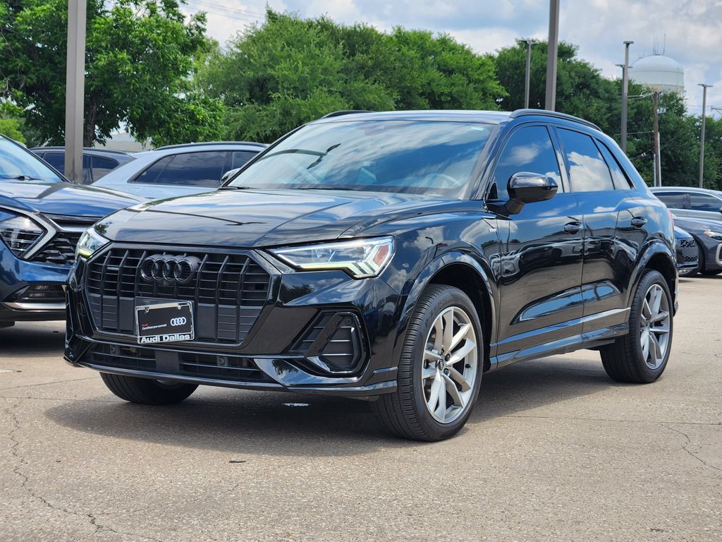used 2024 Audi Q3 car, priced at $33,192