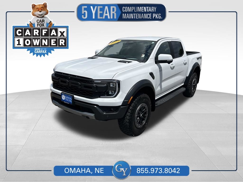 Oxford White 2025 Ford Ranger Pickup Truck Four-Wheel Drive Automatic