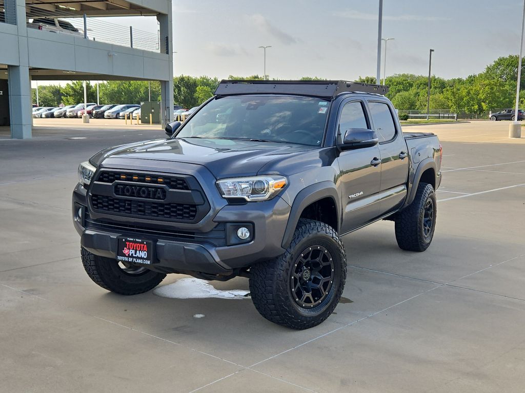 Silver 2018 Toyota Tacoma Pickup Truck Four-Wheel Drive 6-Speed Automatic
