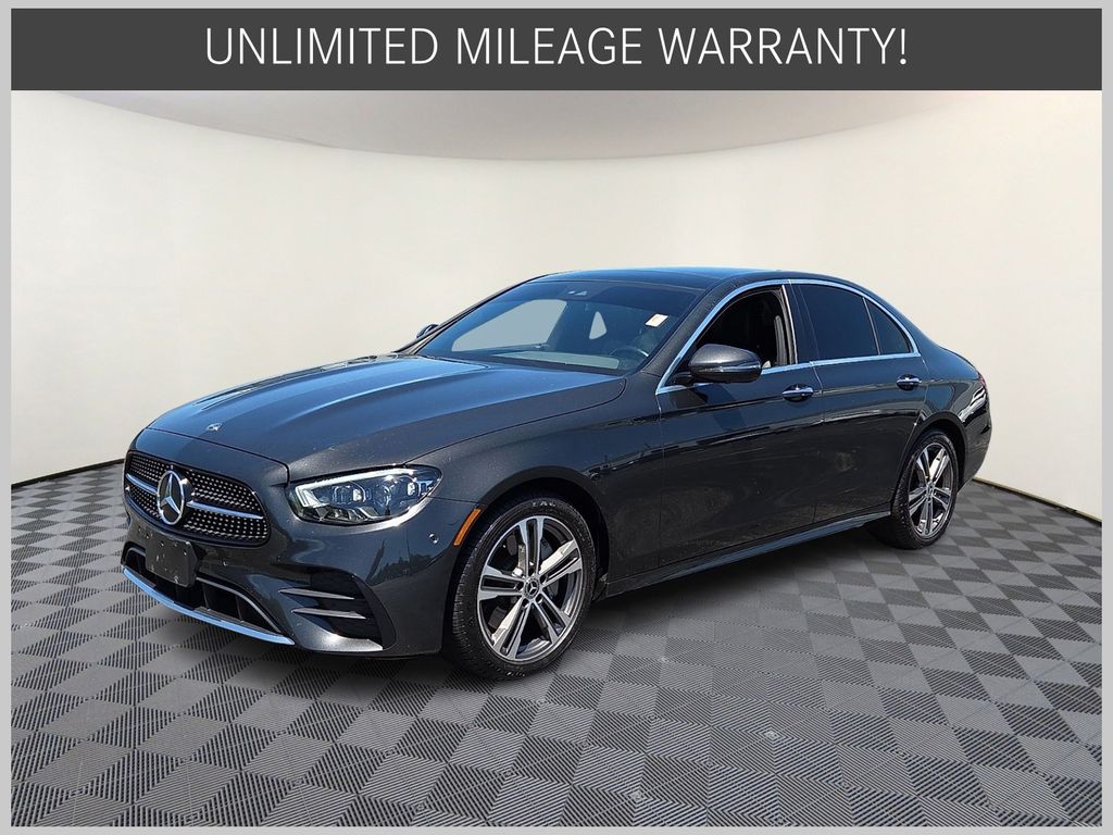 Gray Metallic 2021 Mercedes-Benz E-Class E 350 4MATIC Sedan All-Wheel Drive 9-Speed Automatic