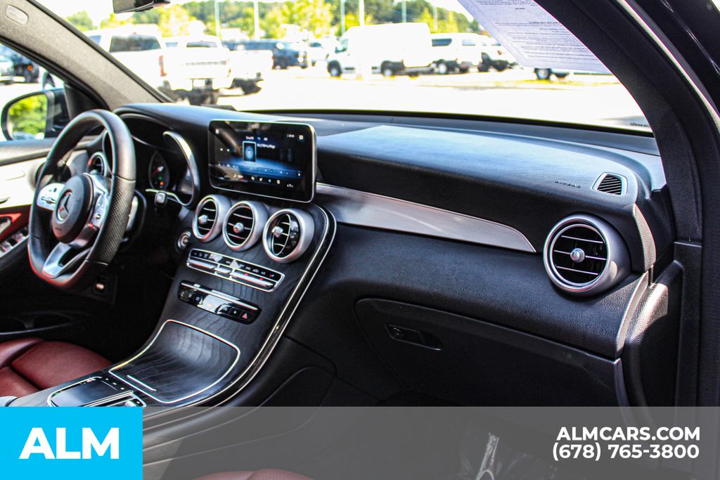 Used 2021 Black Mercedes-Benz GLC 300 Coupe image 24