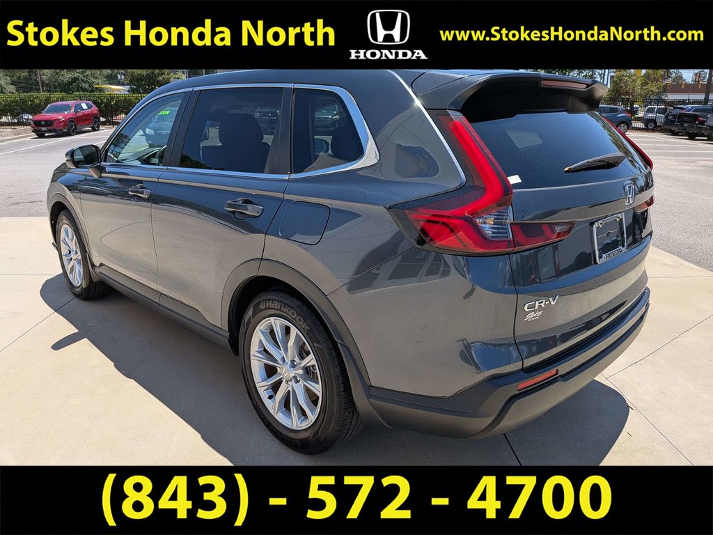 2024 Honda CR-V EX-L Black at Stokes Honda North