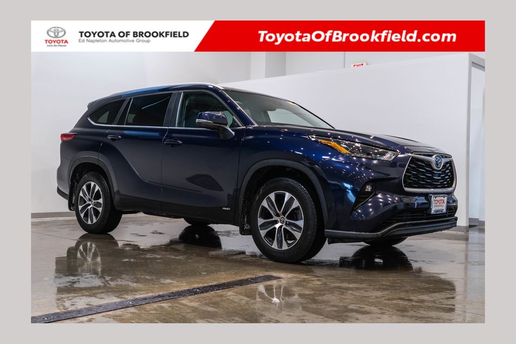 Blueprint 2023 Toyota Highlander Hybrid SUV / Crossover All-Wheel Drive Continuously Variable Transmission