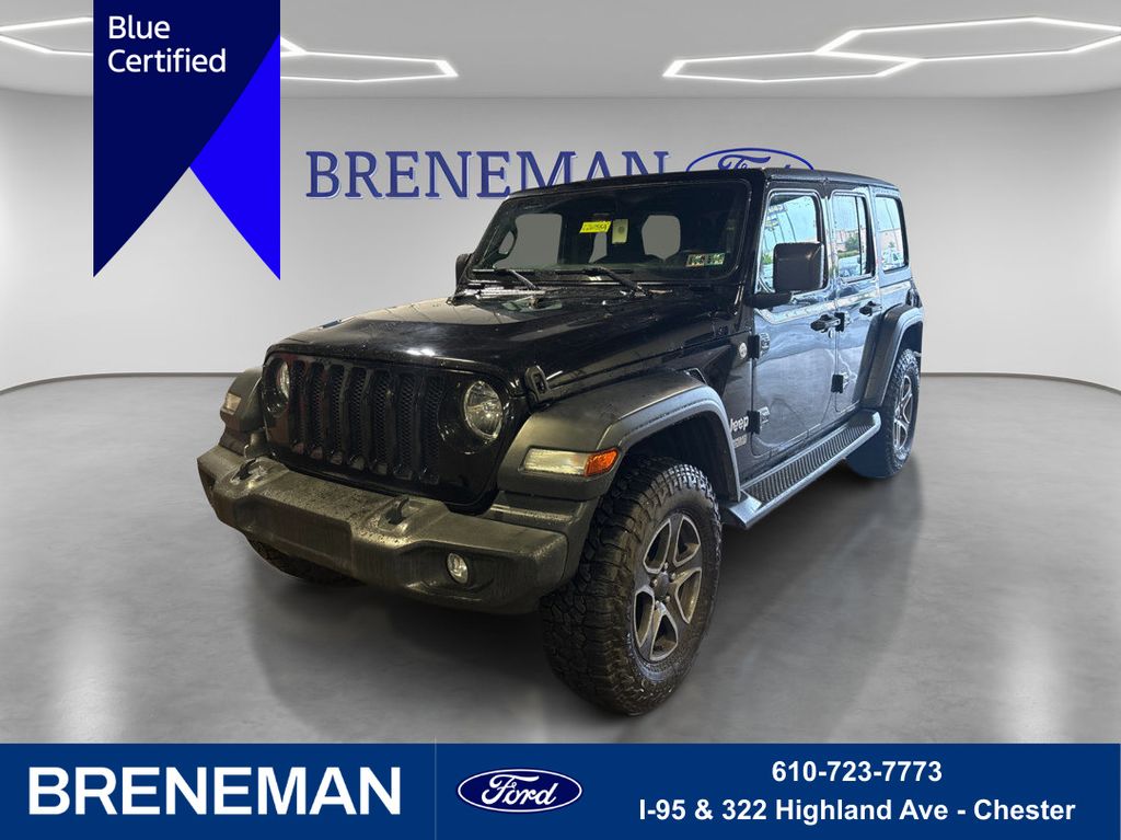 Black Clearcoat 2018 Jeep Wrangler SUV / Crossover Four-Wheel Drive 8-Speed Automatic