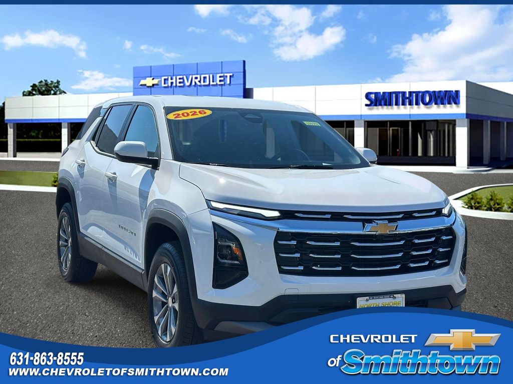 Summit White 2026 Chevrolet Equinox SUV / Crossover Front-Wheel Drive Continuously Variable Transmission