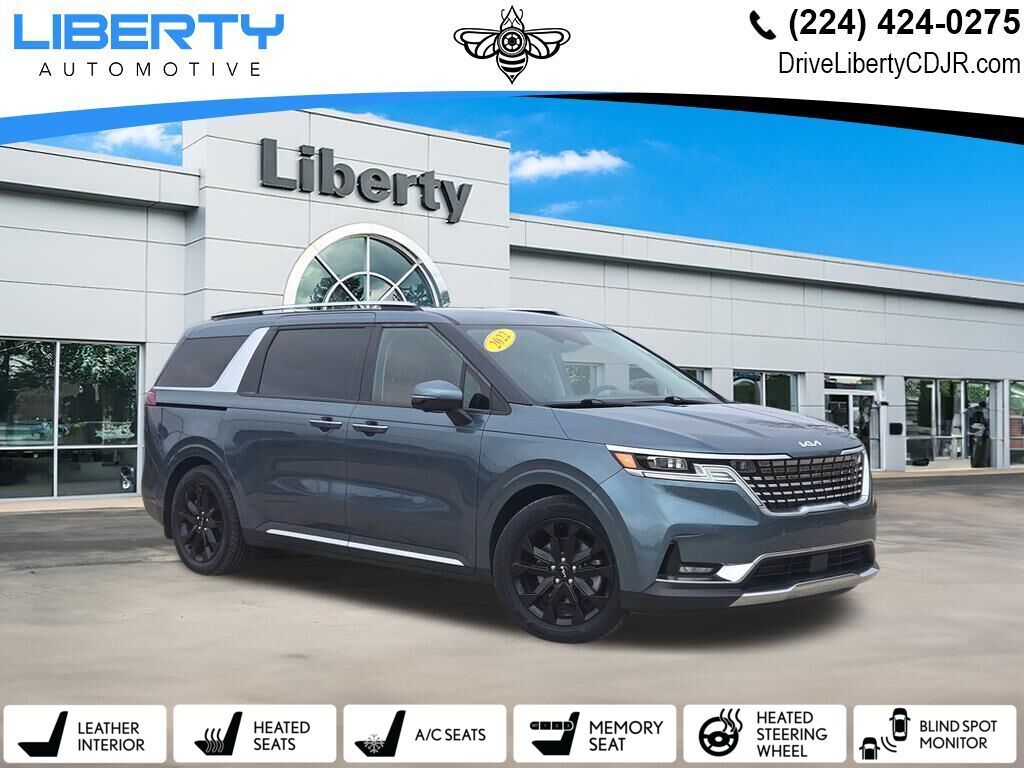 Astra Blue 2022 Kia Carnival SX Prestige FWD Minivan Front-Wheel Drive 8-Speed Automatic