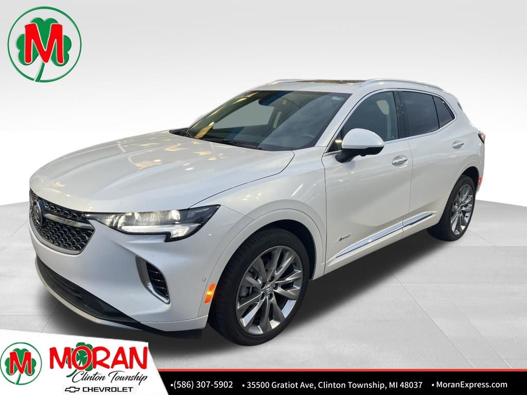 White Frost Tricoat 2023 Buick Envision Avenir AWD SUV / Crossover All-Wheel Drive 9-Speed Automatic