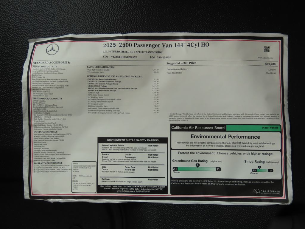 Thumbnail: 2025 Mercedes-Benz Sprinter - 9