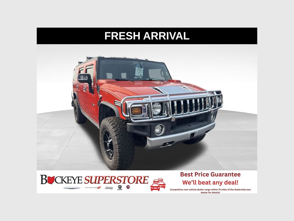 Solar Flare Metallic 2008 Hummer H2 SUV / Crossover 6-Speed Automatic Overdrive