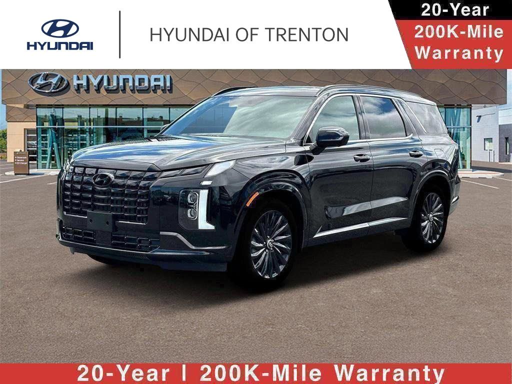 Abyss Black Pearl 2025 Hyundai Palisade Calligraphy Night Edition AWD SUV / Crossover All-Wheel Drive 8-Speed Automatic