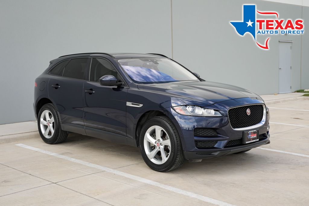 Dark Sapphire Metallic 2017 Jaguar F-PACE 35t Premium AWD SUV / Crossover All-Wheel Drive 8-Speed Automatic